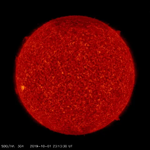 Image of Sun's transition region