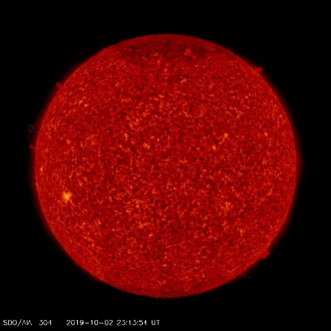 Image of Sun's transition region