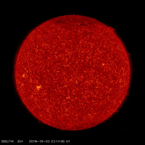 Image of Sun's transition region