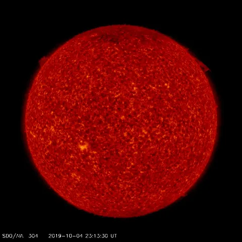 Image of Sun's transition region