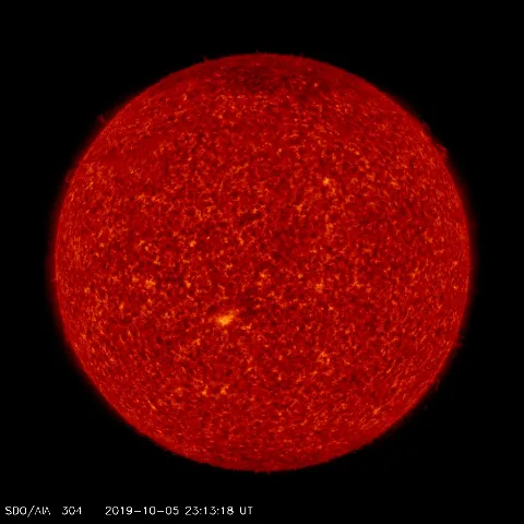 Image of Sun's transition region