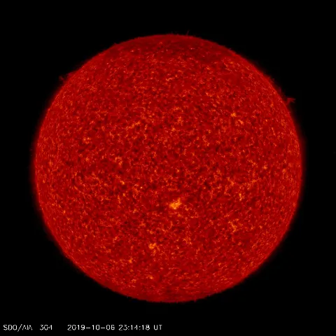 Image of Sun's transition region