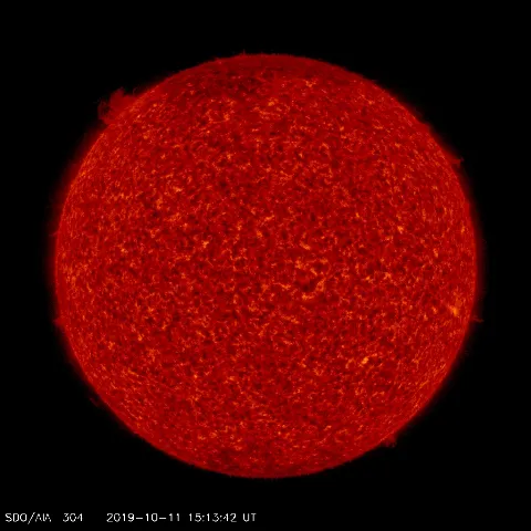 Image of Sun's transition region