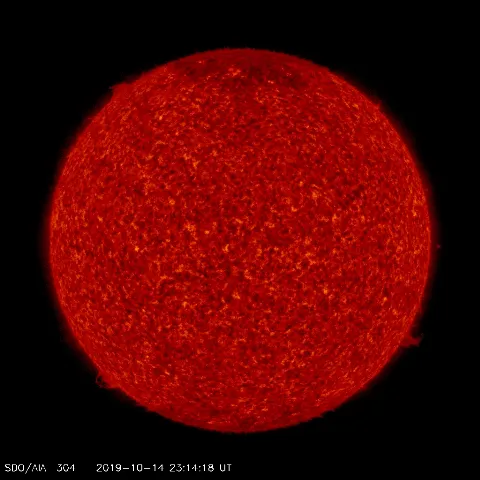 Image of Sun's transition region