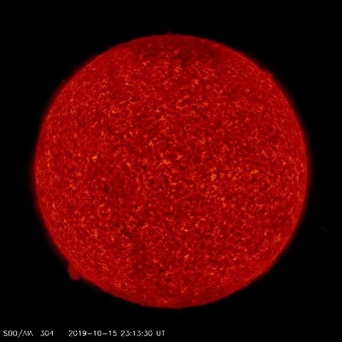 Image of Sun's transition region