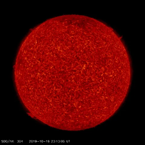 Image of Sun's transition region