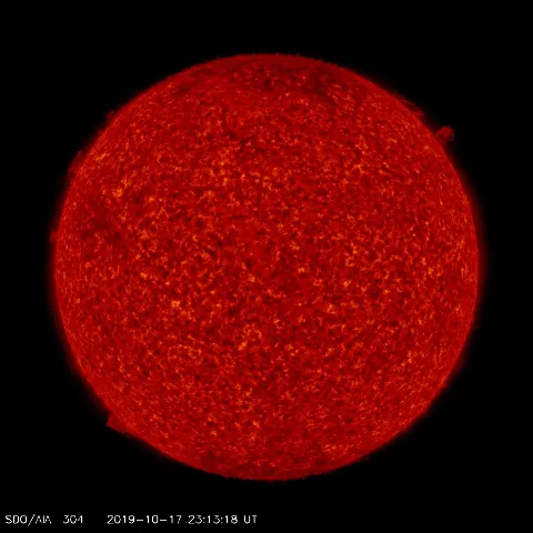 Image of Sun's transition region