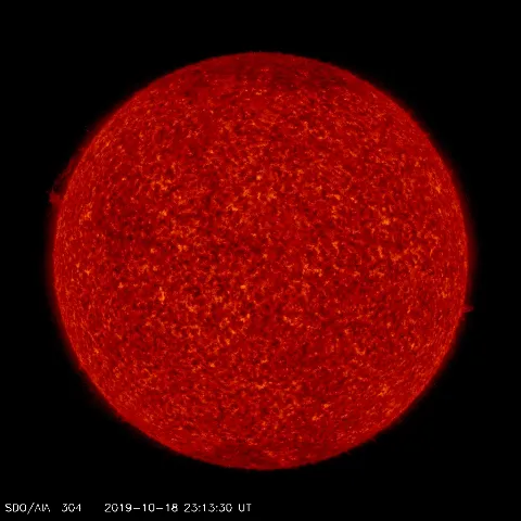 Image of Sun's transition region