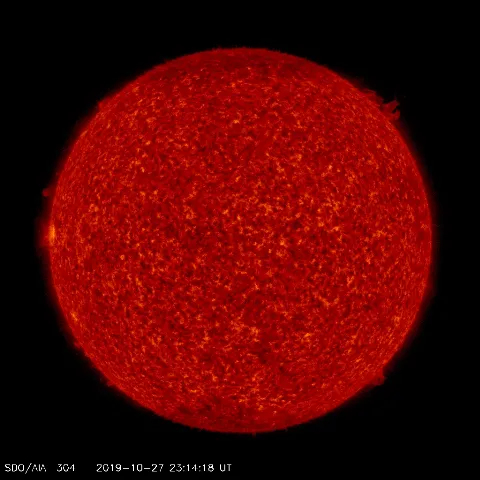 Image of Sun's transition region