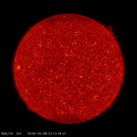 Image of Sun's transition region