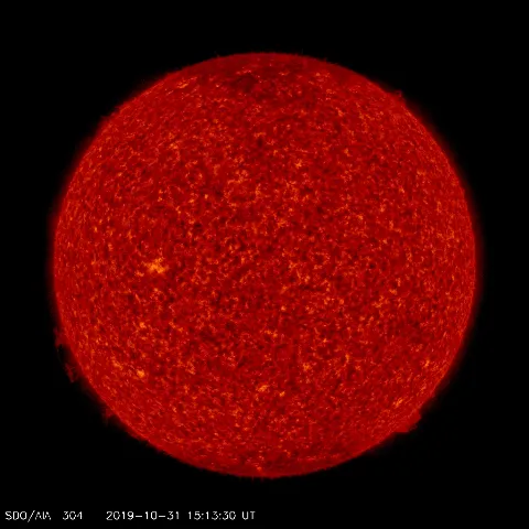 Image of Sun's transition region