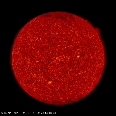 Image of Sun's transition region