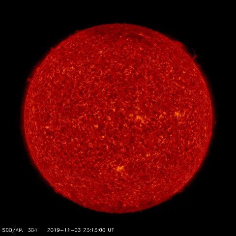 Image of Sun's transition region