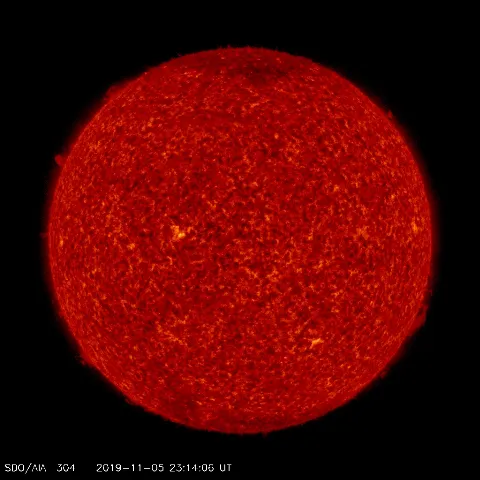 Image of Sun's transition region