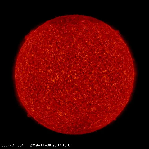 Image of Sun's transition region