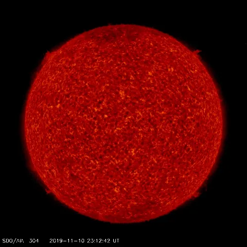 Image of Sun's transition region