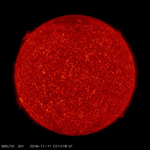 Image of Sun's transition region