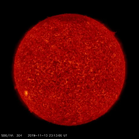 Image of Sun's transition region