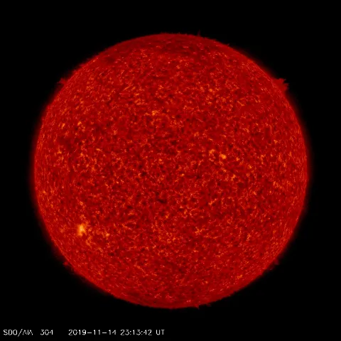 Image of Sun's transition region