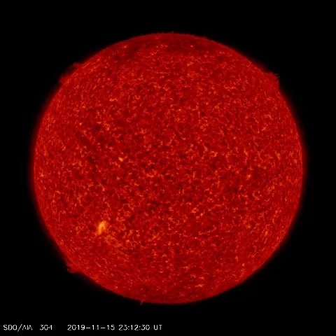 Image of Sun's transition region