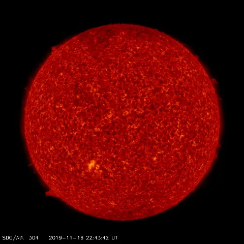 Image of Sun's transition region