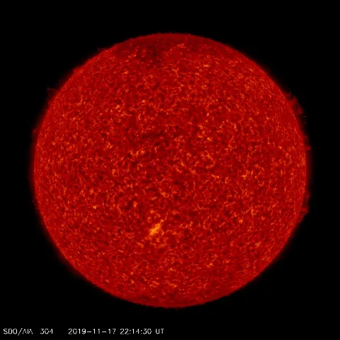 Image of Sun's transition region