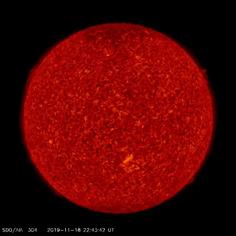 Image of Sun's transition region