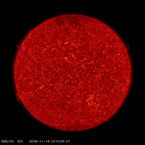 Image of Sun's transition region