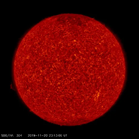 Image of Sun's transition region