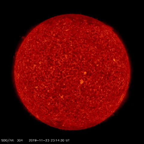 Image of Sun's transition region