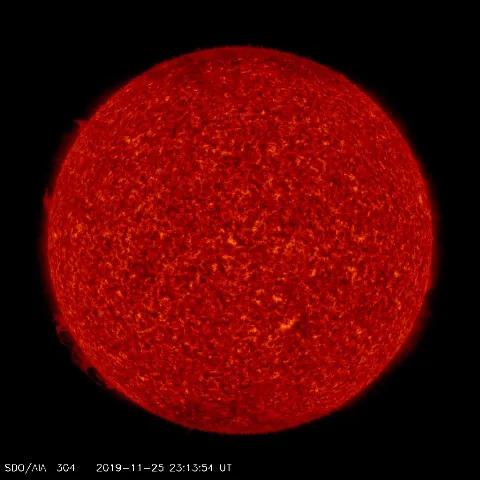 Image of Sun's transition region