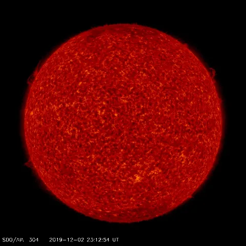 Image of Sun's transition region