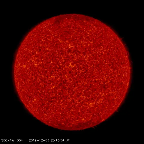 Image of Sun's transition region