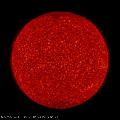 Image of Sun's transition region