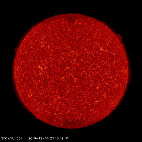 Image of Sun's transition region