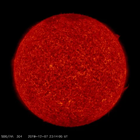 Image of Sun's transition region