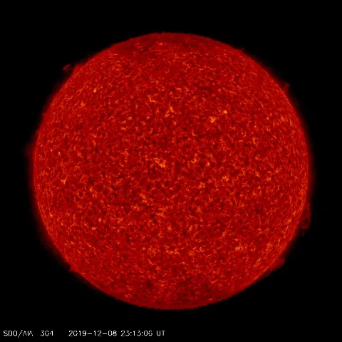 Image of Sun's transition region