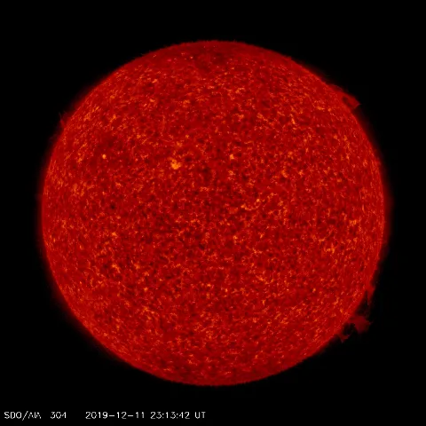 Image of Sun's transition region