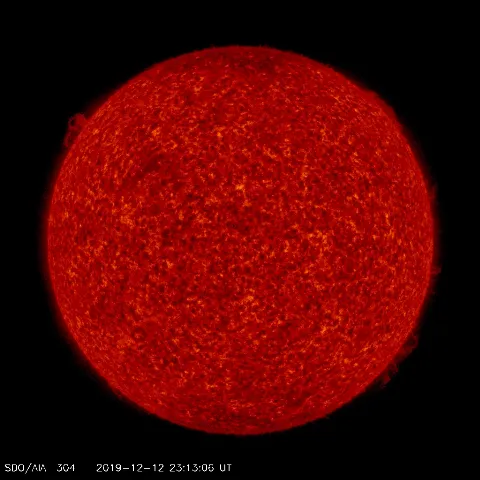 Image of Sun's transition region