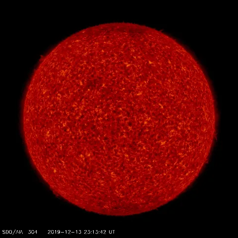 Image of Sun's transition region