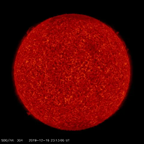 Image of Sun's transition region