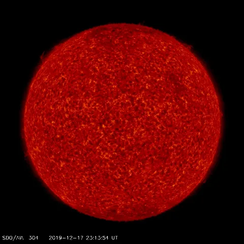 Image of Sun's transition region