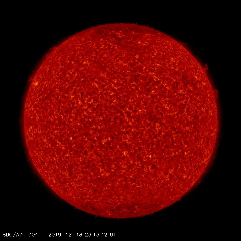 Image of Sun's transition region