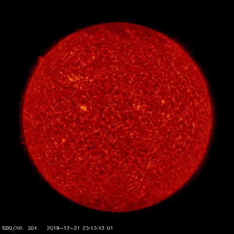 Image of Sun's transition region