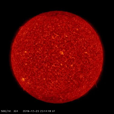 Image of Sun's transition region