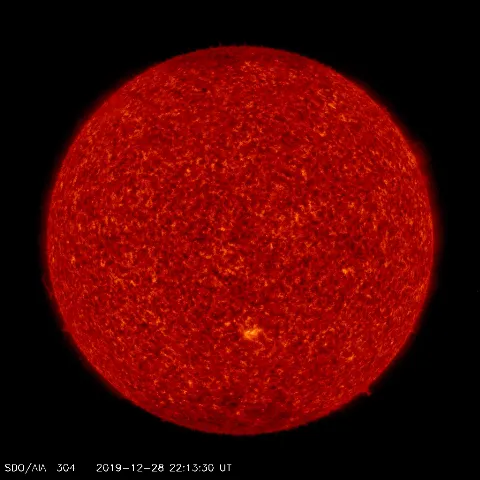 Image of Sun's transition region