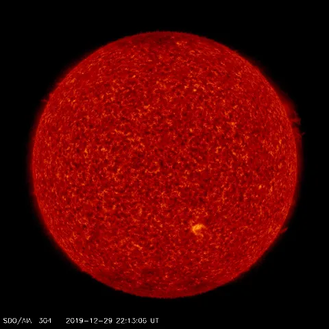 Image of Sun's transition region