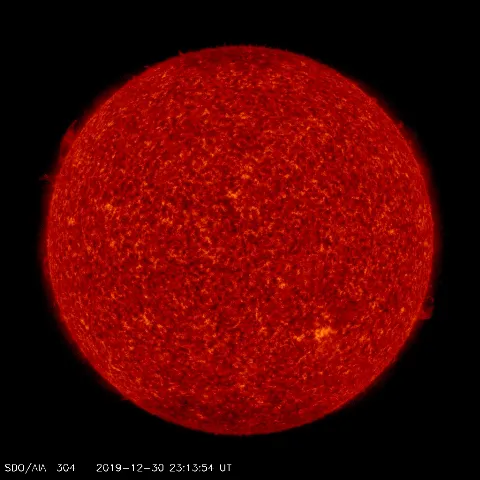 Image of Sun's transition region