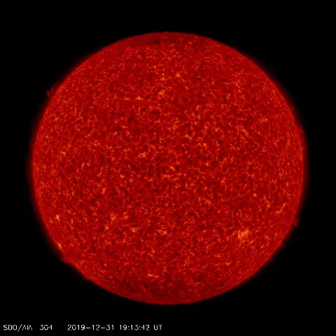 Image of Sun's transition region