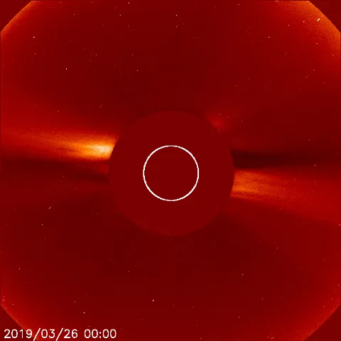 Image of solar wind